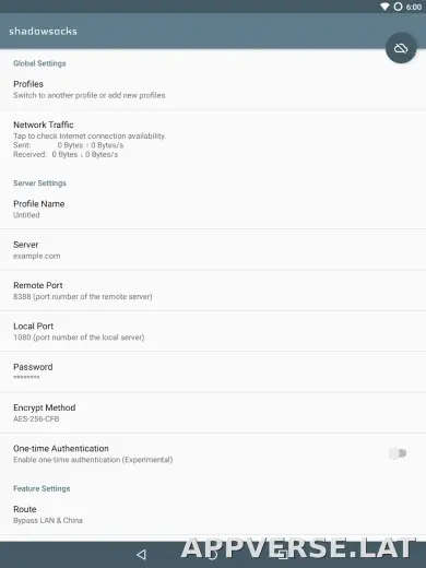 Shadowsocks скриншот 5